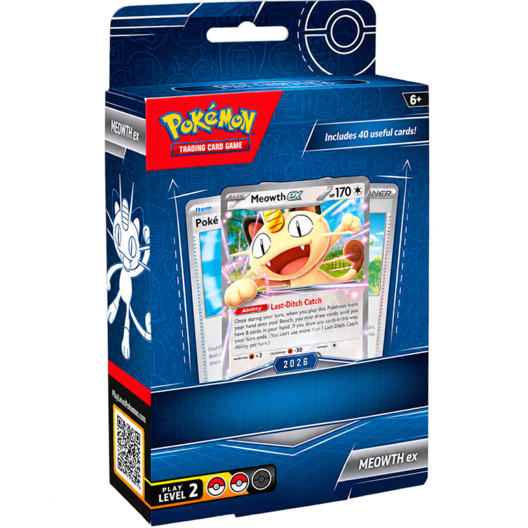 Deck Crafter’s Collection box with the Meowth ex card on the front